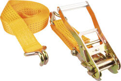 Mamutec Set chingi de fixare cu clichet & cârlig Mamutec 50mm x 8m, max. 5000kg, portocaliu, 2 piese (7009130-252)