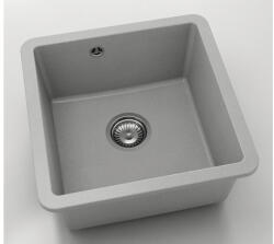 FAT Chiuvetă bucătărie fatgranit 1 cuvă FAT Avangard 222 46x46 cm fără picurător Grey (222-1006) Chiuveta