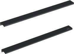 Roca Mânere pentru mobilier baie Roca Elegance 398mm, metal, negru, set 2 bucăți (A816991485)