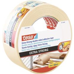 tesa Bandă dublu adezivă tesa® Extra Strong pentru covoare, mochete și covorașe de trepte 25 m x 50 mm (05672-00001-11)