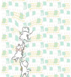 Komar Fototapet vlies Komar DX5-021 Disney Edition 4 Kitty Climbers 250x280 cm (DX5-021)