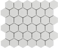 MIRAVA Mozaic ceramic MIRAVA Hexagon alb mat 32x27, 9 cm (HBW009)