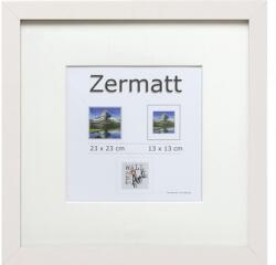 The Wall Ramă foto lemn The Wall Zermatt albă 23x23 cm (51973)