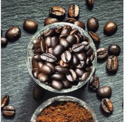 Pure Living Tablou sticlă Pure Living Life & Coffee II 30x30 cm (GLA1740A)