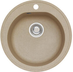 Alveus Chiuvetă bucătărie granital 1 cuvă ALVEUS Niagara 10 51x51 cm fără picurător Beige (1113988) Chiuveta