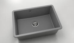 FAT Chiuvetă bucătărie fatgranit 1 cuvă FAT Avangard 236 46x66 cm fără picurător Dark Grey (236-1007) Chiuveta
