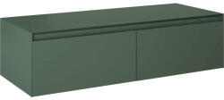 Jungborn Dulap bază lavoar baie suspendat Jungborn DECEM 120x45, 8 cm MDF verde mat 2 sertare (168950)