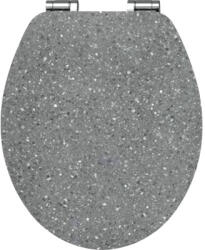form&style Capac WC cu închidere lentă form&style Agrigan Terazzo MDF gri 46, 7x37, 8 cm (HY-M322-S0032A)