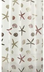 BISK Perdea de duș Bisk Starfish Multi 180x200 cm PEVA alb/gri/negru/roz (BIS06027) Perdea de dus
