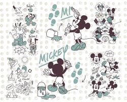 Komar Fototapet vlies Komar DX7-026 Disney Edition 4 Mickey and Friends 350x280 cm (DX7-026)