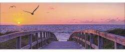 Pure Living Tablou sticlă Pure Living Way To Sea 50x125 cm (GLA1298O)