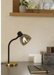 EGLO Lampă de birou Macere E14 max. 1x25W, sticlă fumurie (901062)