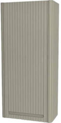 Devo Dulap baie suspendat 40x86 cm MDF gri striat Devo Gloria 2.0 1 ușă (GL2-SW1DPR40-2-F111)