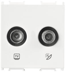 Panasonic Priză TV satelit de capăt Panasonic Thea Optima, alb (P-TO.TV.SAT.F)