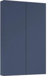 Jungborn Dulap baie suspendat 50x80 cm PAL albastru navy mat Jungborn 2 polițe de sticlă (168806)