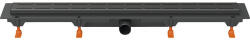 MCH Chudej Rigolă duș MCH Line Black cu grătar inox negru mat 650 mm (MCH.CH-650LC)