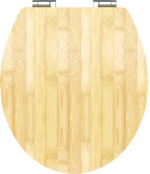 form&style Capac WC cu model form&style HAINAN BAMBUS închidere lentă maro 45x45 cm (HY-B61)