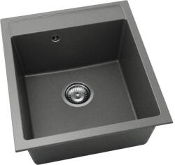 FAT Chiuvetă bucătărie fatgranit 1 cuvă FAT Avangard 224 51x46 cm fără picurător Basalt (224-1011) Chiuveta