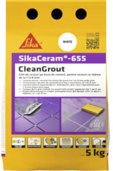 Sika Chit pentru rosturi Sika Ceram Clean Grout 655 white 5 kg (701054)