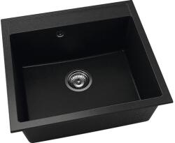 FAT Chiuvetă bucătărie fatgranit 1 cuvă FAT Avangard 226 51x56 cm fără picurător Black Metallic (226-1008) Chiuveta