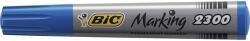BIC Marker permanent Bic 2300 albastru, vârf de scriere în formă teșită (820925)