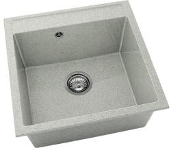 FAT Chiuvetă bucătărie granixit 1 cuvă FAT Avangard 225 51x51 cm fără picurător Polar (225-219) Chiuveta