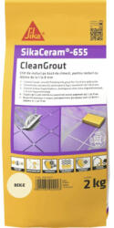 Sika Chit pentru rosturi Sika Ceram Clean Grout 655 beige 2 kg (700720)