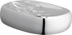 BISK Săpunieră Bisk Blossom din ceramică, crom (BIS05009)