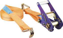 Mamutec Set chingi de fixare cu clichet și cârlig Mamutec 35mm x 6m, max. 2500kg, 2 piese (7009132-222)