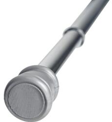 my deco Bară perdeluță telescopică 23/26 mm crom 125-220 cm (67507) Suport draperie