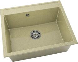 FAT Chiuvetă bucătărie granixit 1 cuvă FAT Avangard 227 51x60 cm fără picurător Cocoa Cream (227-879) Chiuveta