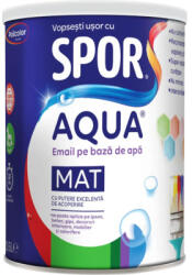 Policolor Email mat pe bază de apă Policolor Spor Aqua galben mimosa 0, 6 l (4000637)
