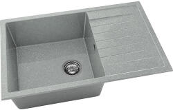 FAT Chiuvetă bucătărie granixit 1 cuvă FAT Avangard 228 49x80 cm cu picurător Platina reversibilă (228-259) Chiuveta