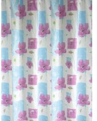BISK Perdea de duș Bisk Garden 180x200 cm PEVA alb/albastru/maro/verde (BIS04000) Perdea de dus