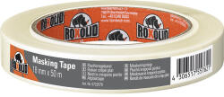 Roxolid Bandă de mascare fin creponată ROXOLID bej 18 mm x 50 m (672-27)