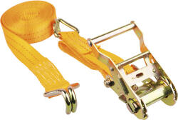Mamutec Set chingi de fixare cu clichet & cârlig Mamutec 35mm x 5m, max. 2000kg, portocaliu, 2 piese (7009133-252)