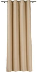 SoleVito Draperie cu inele Solevito Solar uni bej 210x245 cm (10-149BLACK-A02-I006)