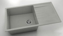 FAT Chiuvetă bucătărie marmură compozită 1 cuvă FAT Avangard 229 49x90 cm cu picurător Inox reversibilă (229-13) Chiuveta
