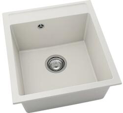 FAT Chiuvetă bucătărie fatgranit 1 cuvă FAT Avangard 224 51x46 cm fără picurător Light Beige (224-1002) Chiuveta