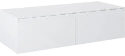 Jungborn Dulap bază lavoar baie suspendat Jungborn DECEM 120x45, 8 cm MDF alb lucios 2 sertare (169108)