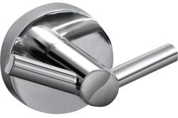 BISK Cuier baie Bisk Foryou, 2 agățători, montaj pe perete crom (BIS01173)