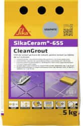 Sika Chit pentru rosturi Sika Ceram Clean Grout 655 graphite 5 kg (700729)