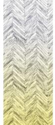Komar Fototapet vlies Komar 6000C-VD1 Herringbone Panel galben 100x250 cm (6000C-VD1)