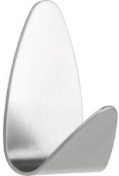 Tiger Cuier baie TIGER Oval, 1 agățătoare, montaj prin lipire, inox, set 2 bucăți (164530941)