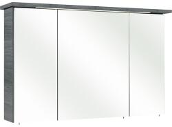 Pelipal Dulap baie cu oglindă pelipal Cesa III 115x72 cm PAL grafit 3 uşi iluminare LED (45.621.184)