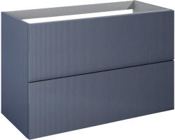Jungborn Dulap bază lavoar baie suspendat Jungborn NONUS 100 cm PAL albastru navy mat 2 sertare (169086)