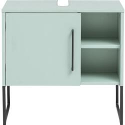 Möbelpartner Dulap bază lavoar baie pe pardoseală Limone WBU600 60, 4 cm PAL verde mentă 1 ușă (146153)