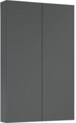 Jungborn Dulap baie suspendat 50x80 cm PAL antracit mat Jungborn 2 polițe de sticlă (168312)