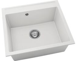FAT Chiuvetă bucătărie fatgranit 1 cuvă FAT Avangard 226 51x56 cm fără picurător White (226-1001) Chiuveta