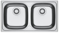 Franke Chiuvetă bucătărie inox 2 cuve Franke 101.0712. 336 78x43, 5 cm fără picurător (1.010.712.336) Chiuveta